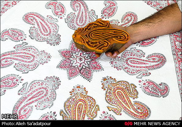 قلمکاری هنر زیبای اصفهان