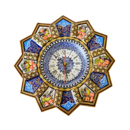 فروش،ساعت،خاتم کاری،،فروشگاه هنر اصفهان،isfahan-art،فروش صنایع دستی اصفهان،مینا کاری،مینیاتور