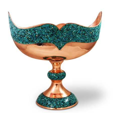 کشکول 3 فیروزه کوب - turquoise kashkol bowl