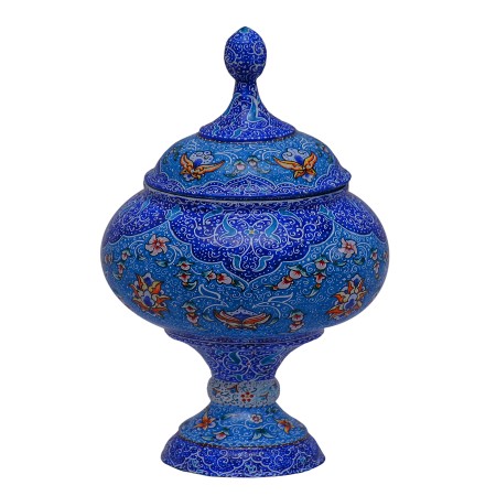 شکلات کاری خوری مینا طرح پرداز 26 سانتی - Enamel Vase