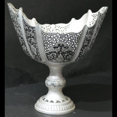 کاسه کشکولی - silver kashkol bowl