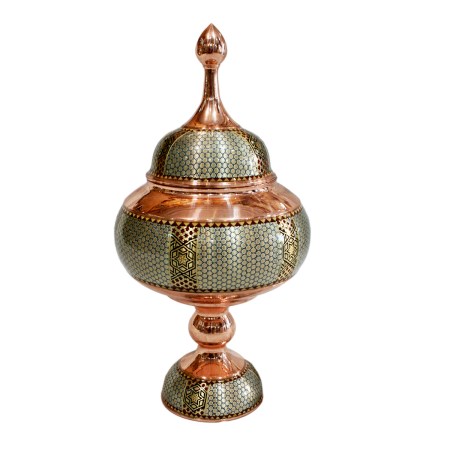 شکلات خوری 60 خاتم کاری - khatam vase