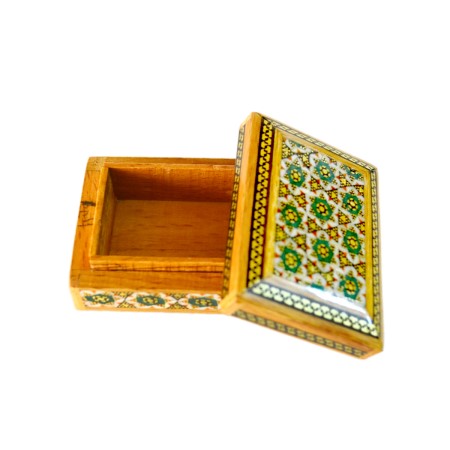 جا سکه خاتم کاری مستطیل - khatam box