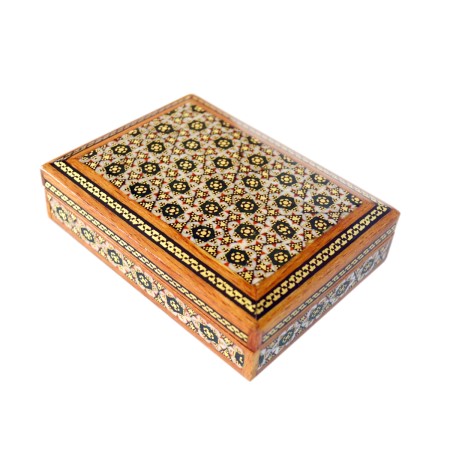 جا کارتی خاتم کاری - khatam card holder