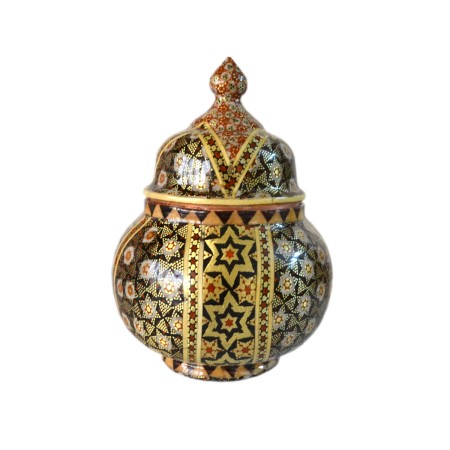 خاتم کاری،فروش قندان خاتم،فروشگاه هنر اصفهان،isfahan-art،فروش صنایع دستی اصفهان،مینا کاری،مینیاتور