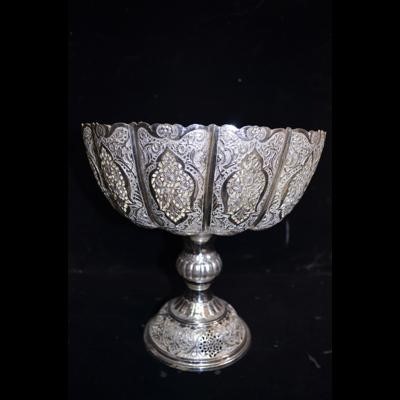 کاسه قلم زنی نقره - silver bowl