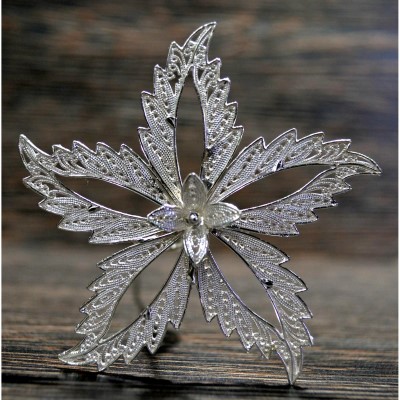 silver flower - گل نقره